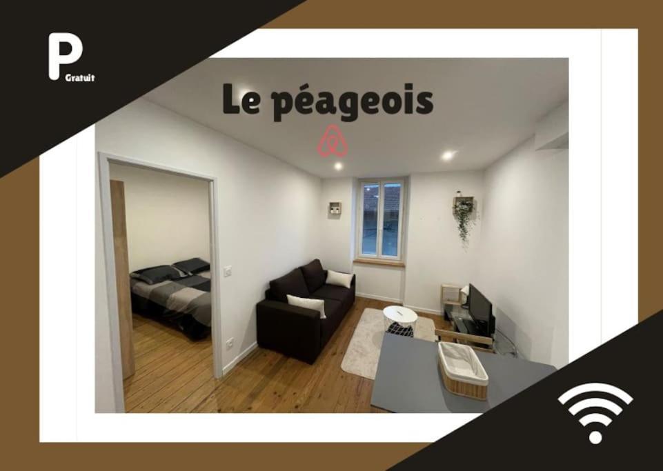 Le Peageois : Appartement Lumineux Et Calme Bourg-de-Péage Eksteriør bilde